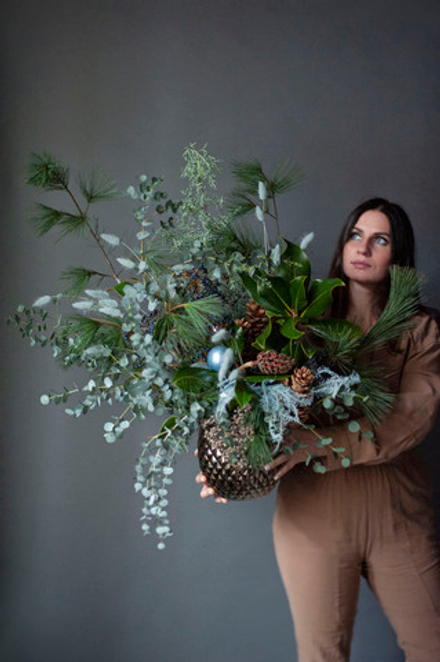 Новогодняя композиция Северное море