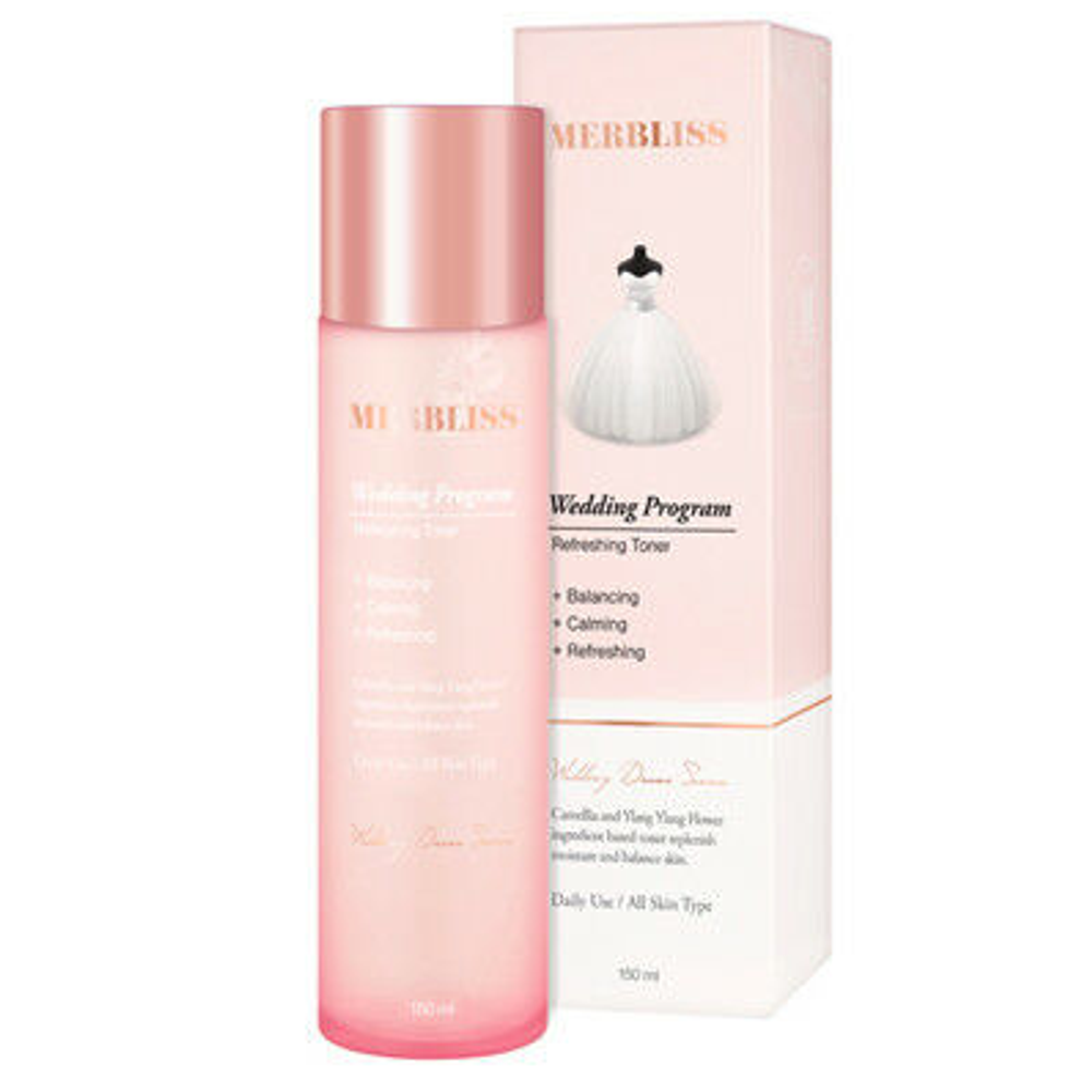 Merbliss wedding program refreshing toner - Увлажняющий тонер с экстрактом камелии