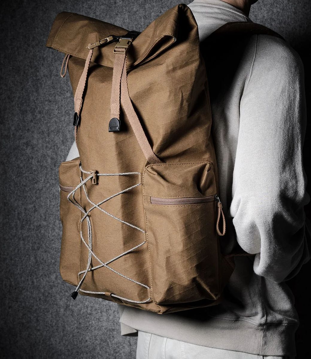Hard Graft Roll-Top Brownish — рюкзак для путешествий