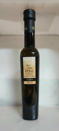 Оливковое масло Pons Olive Oil с имбирем (Испания), 250 мл