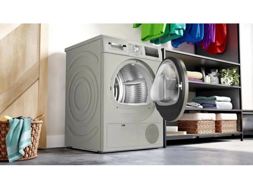Сушильная машина Bosch Serie 4 WTN86202ME серебристый