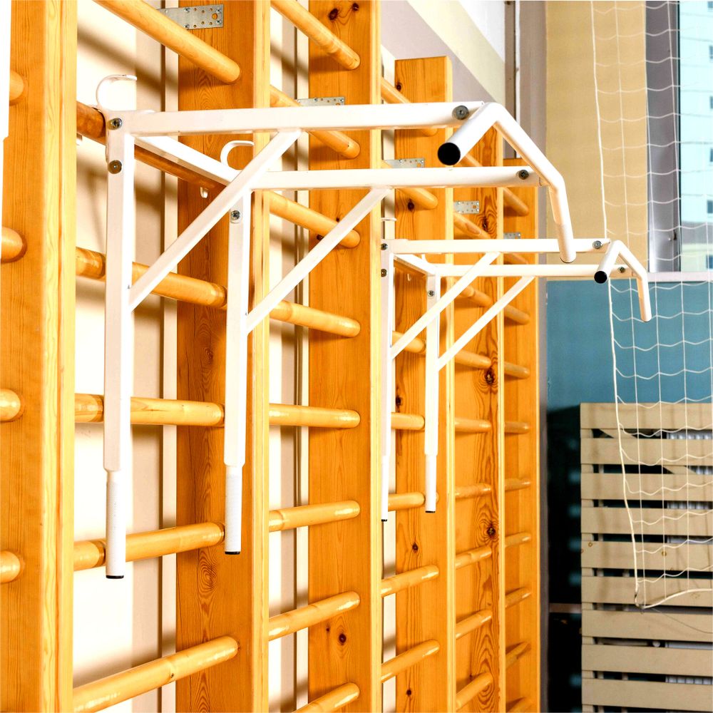 Брусья-турник навесные универсальные на шведскую стенку