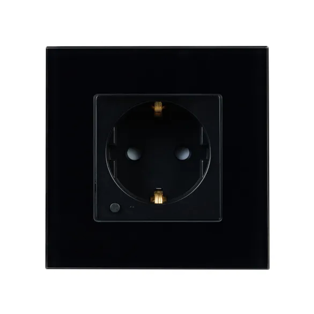 Розетка электрическая с Zigbee управлением SCT-OMALI-EUZB1-PL-BK (240V, 16A, Zigbee) (Arlight, -) 050216