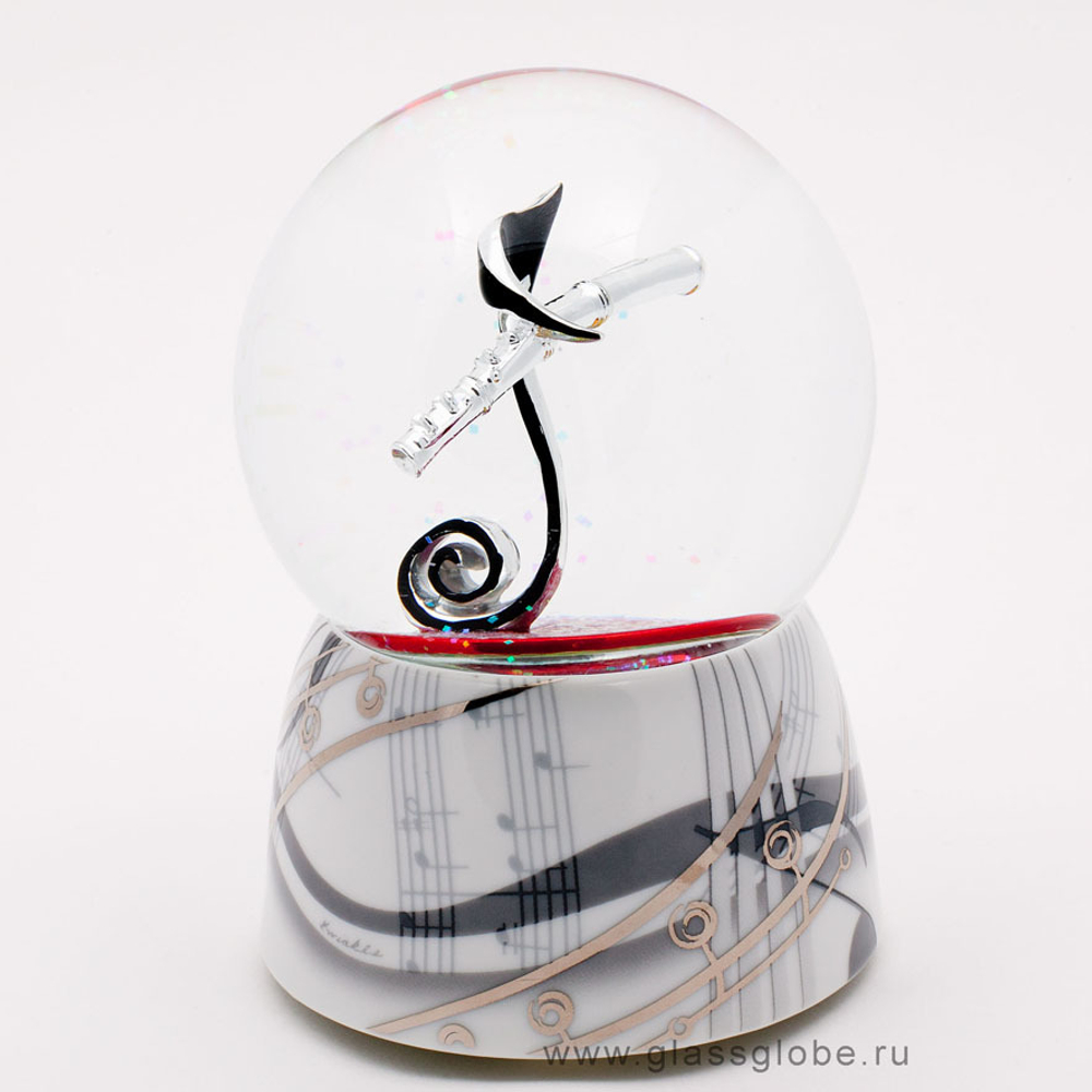 Стеклянный шар "Флейта"