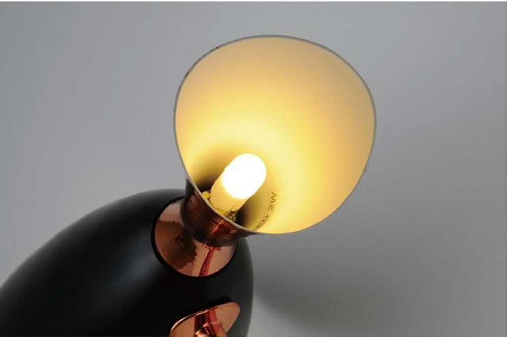 Pendant design lamp  Duke by Delightfull (6 lampshades,  White)