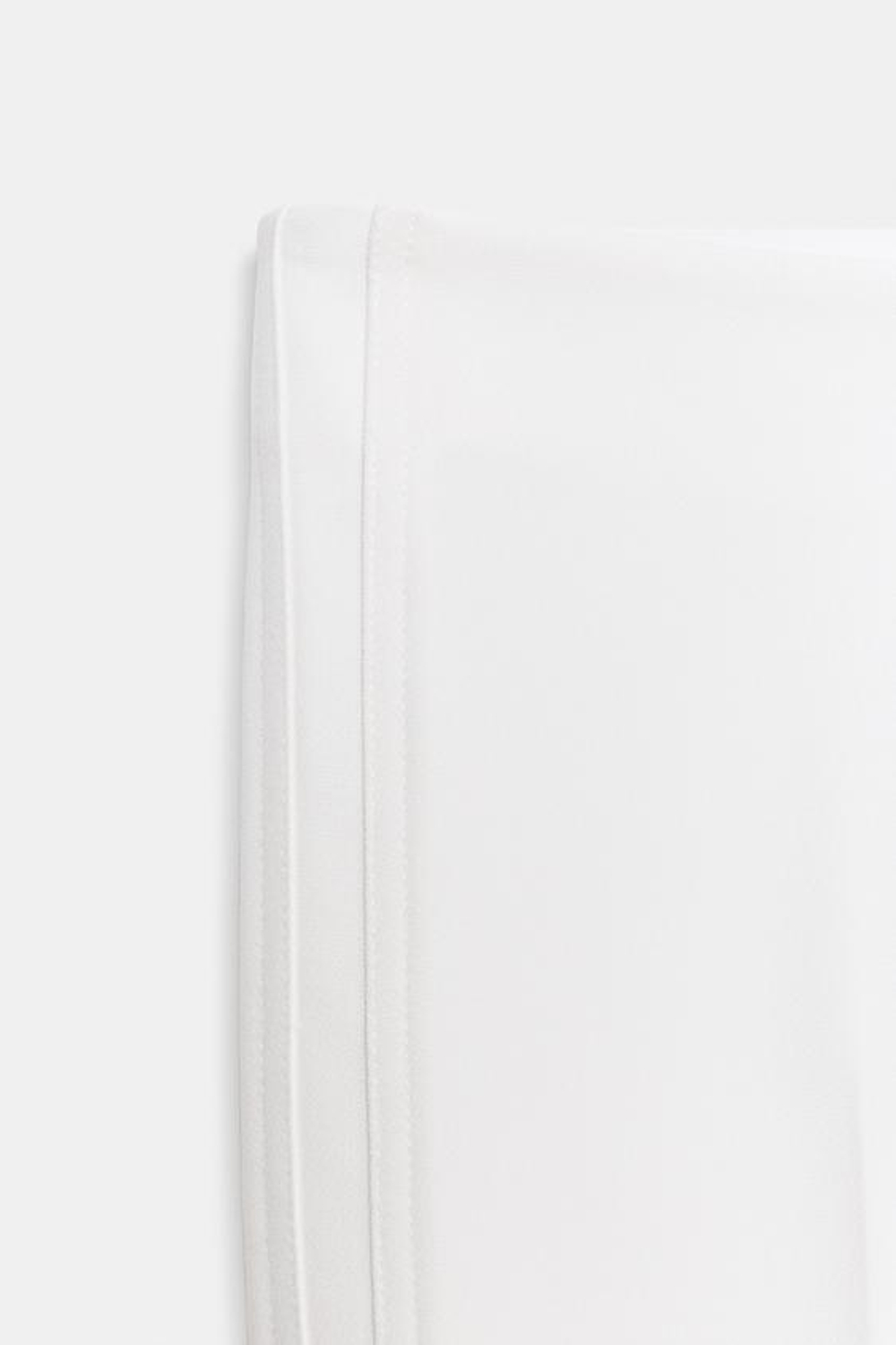 ZARA БРЮКИ FLARE С БОКОВЫМИ ШВАМИ, БЕЛЫЙ