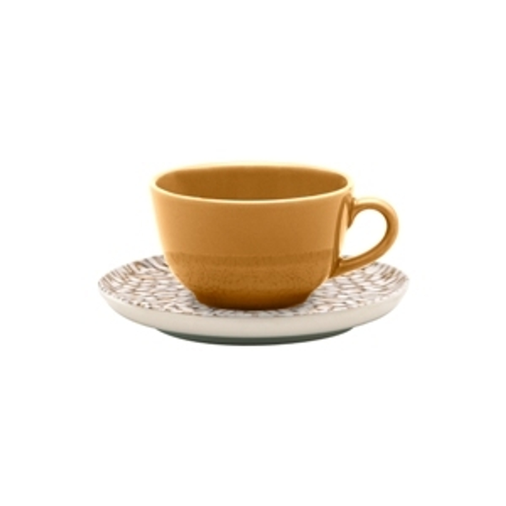 Пара Чайная Flat Shape Leopardita (Чашка 200Мл И Блюдце 14См) Oxford 136338, Ao04-1C04