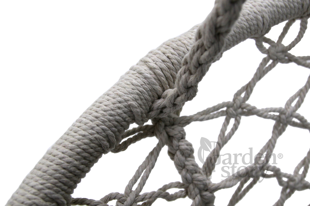 Кресло подвесное Фиби арт.ZRHC30-B/1 (корзина светло-серая, подушка серая, 1 уп.)