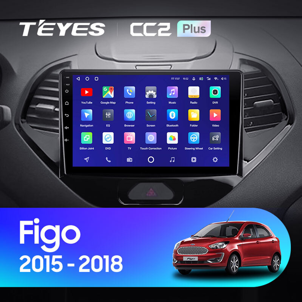 Teyes CC2 Plus 9"для Ford Figo 2015-2018