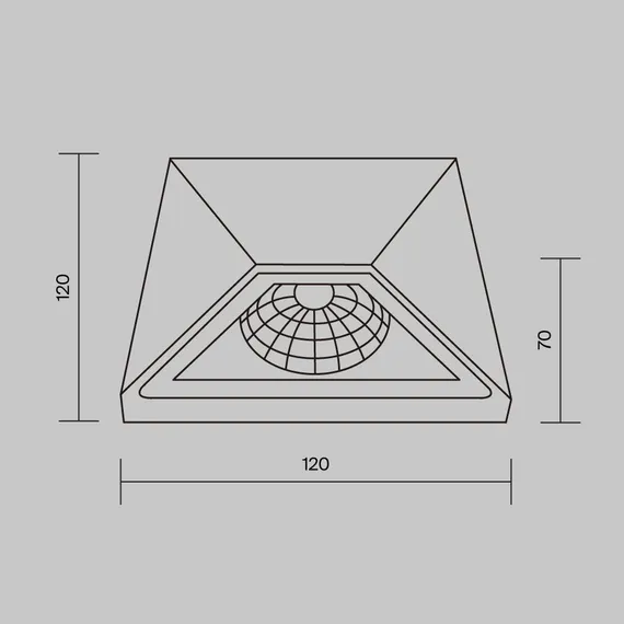 Архитектурная подсветка Бикман / Beekman 3000К 6Вт IP 54 Outdoor o577wl-l5b