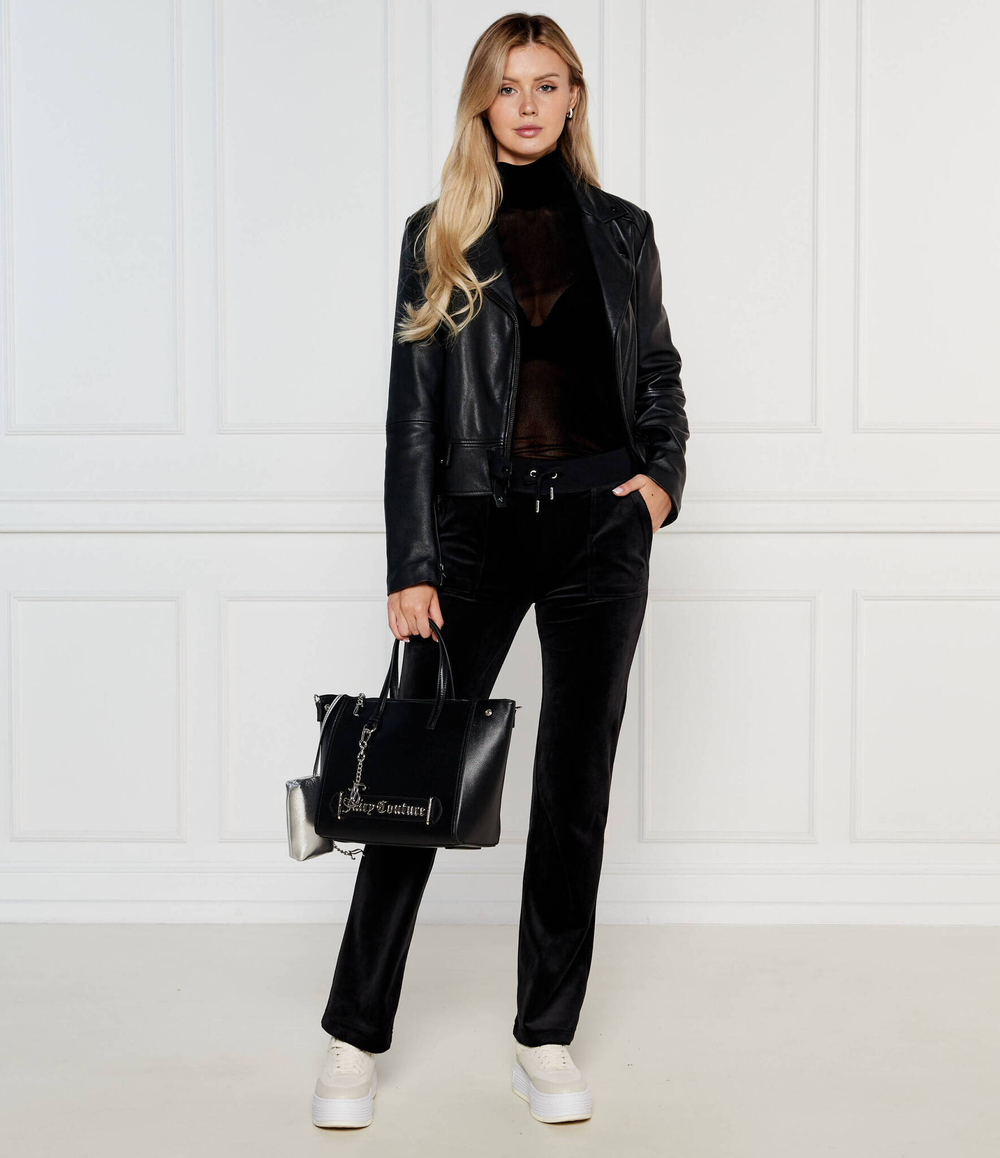 спортивные штаны del ray Juicy Couture - черный(JCAP180)