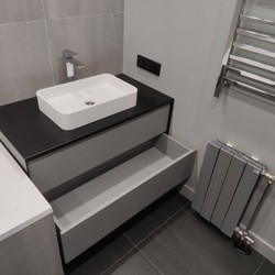 Подвесная тумба с раковиной