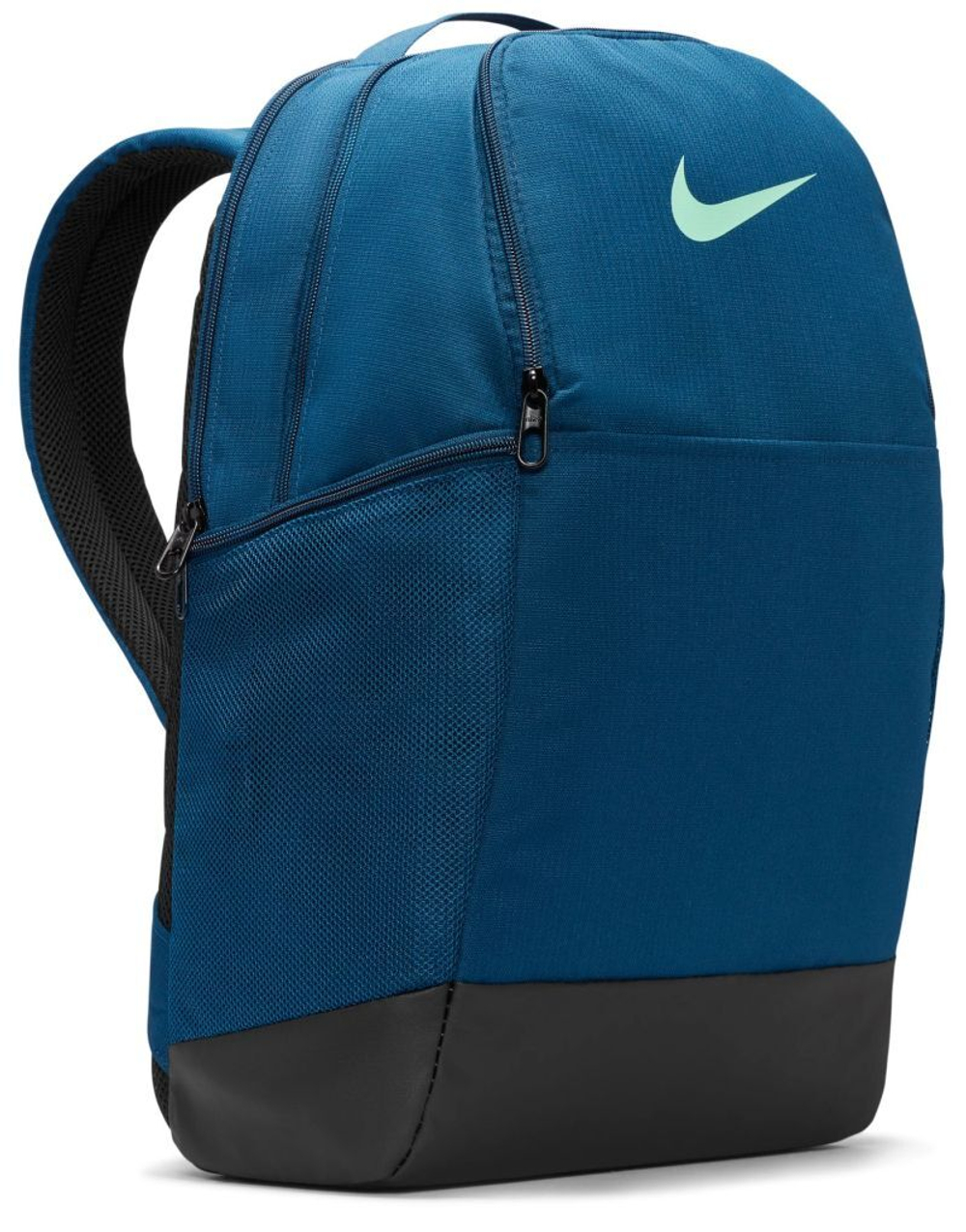 Рюкзак теннисный Nike Brasilia 9.5 Training Backpack - valerian blue/black/green glow