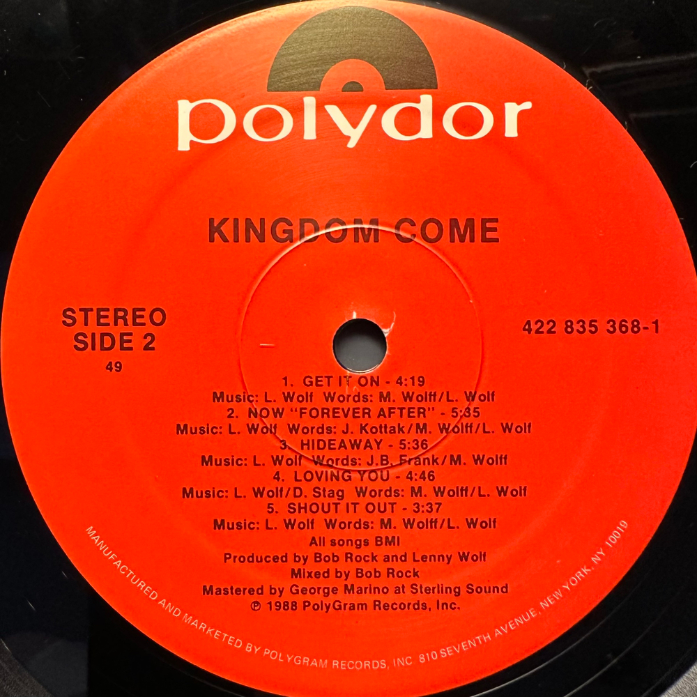 Kingdom Come- Kingdom Come (США 1988г.)
