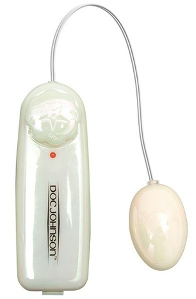 Глянцевое вибро-яйцо с контроллером