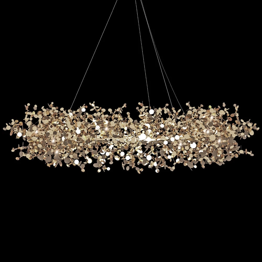 Подвесная люстра Loft It SPARK 10101/1000 Gold