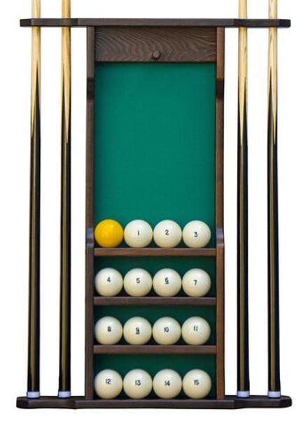 Киевница настенная универсальная (цвет черный орех, 85 х 63 х 9 см)