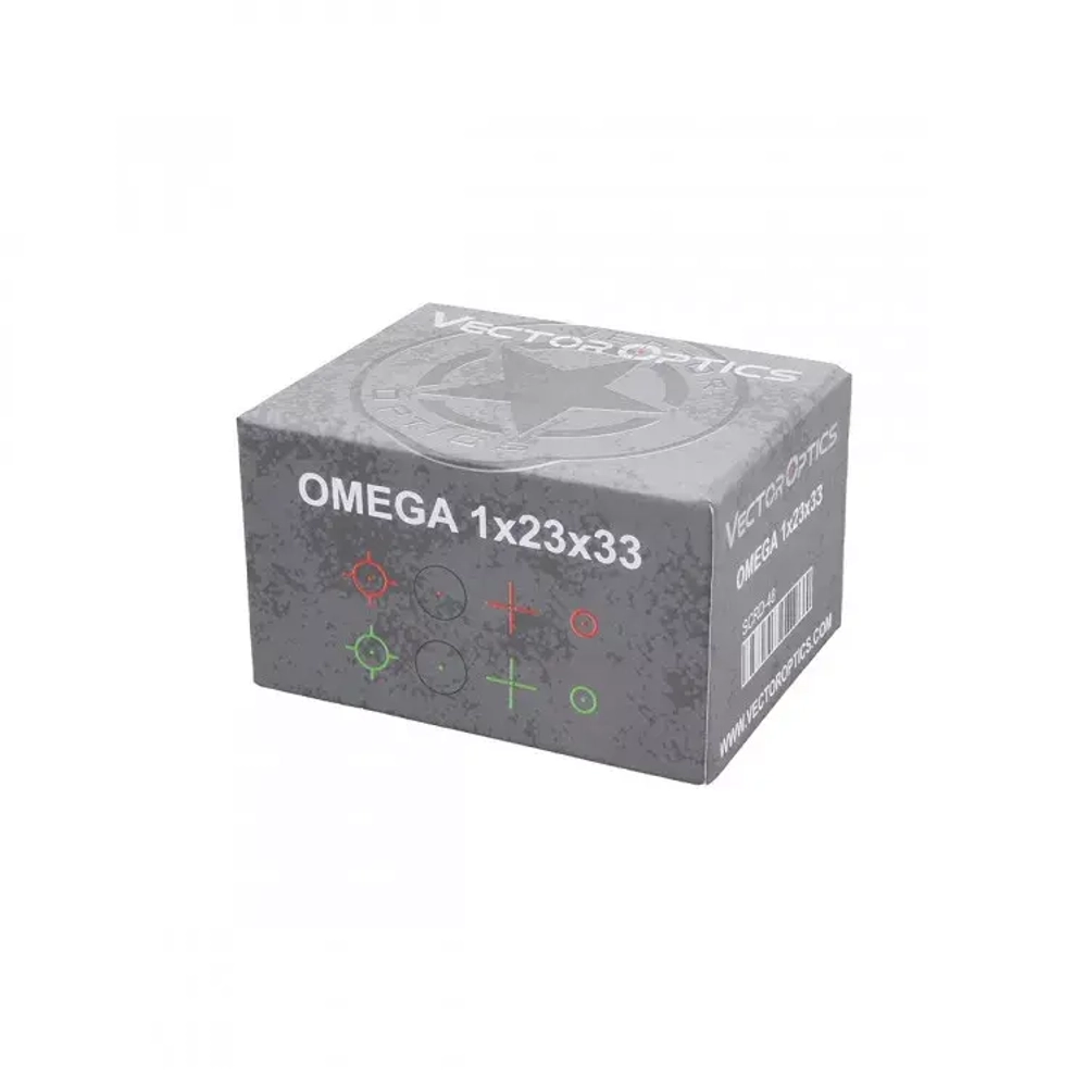 Прицел коллиматорный Vector Optics Omega 1x23x33 Four-Reticle (SCRD-48)