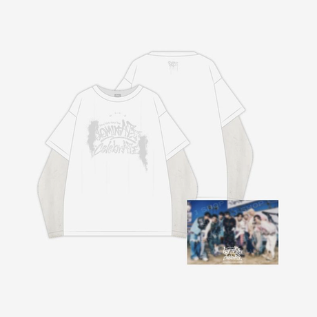 Мерч Stray Kids LAYERED LONG SLEEVE - celebrATE