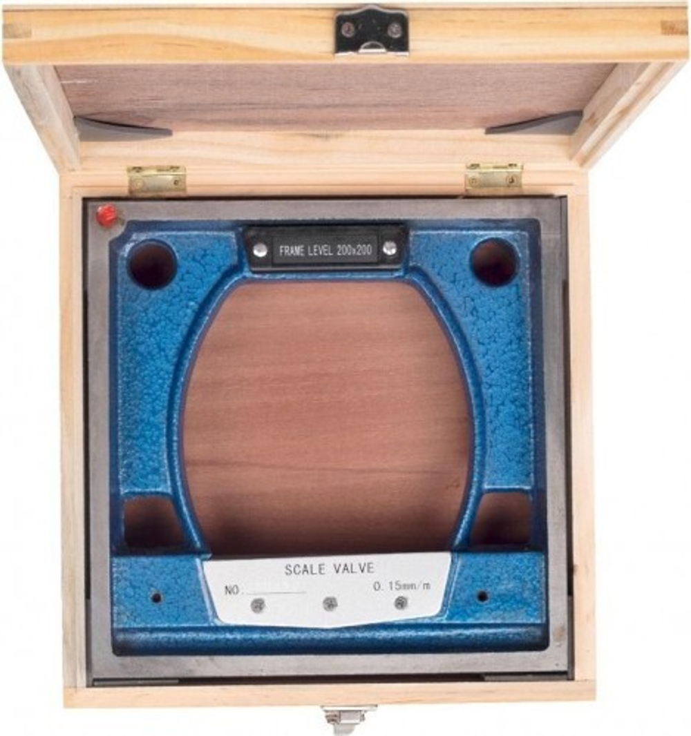 Уровень рамный ЧИЗ 200мм 0.15мм/м ЧИЗ 205025