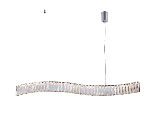 Подвесной светодиодный светильник Newport CRYSTAL 8243/90 chrome, М0068065