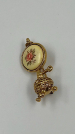 Брошь Керосиновая лампа 1928