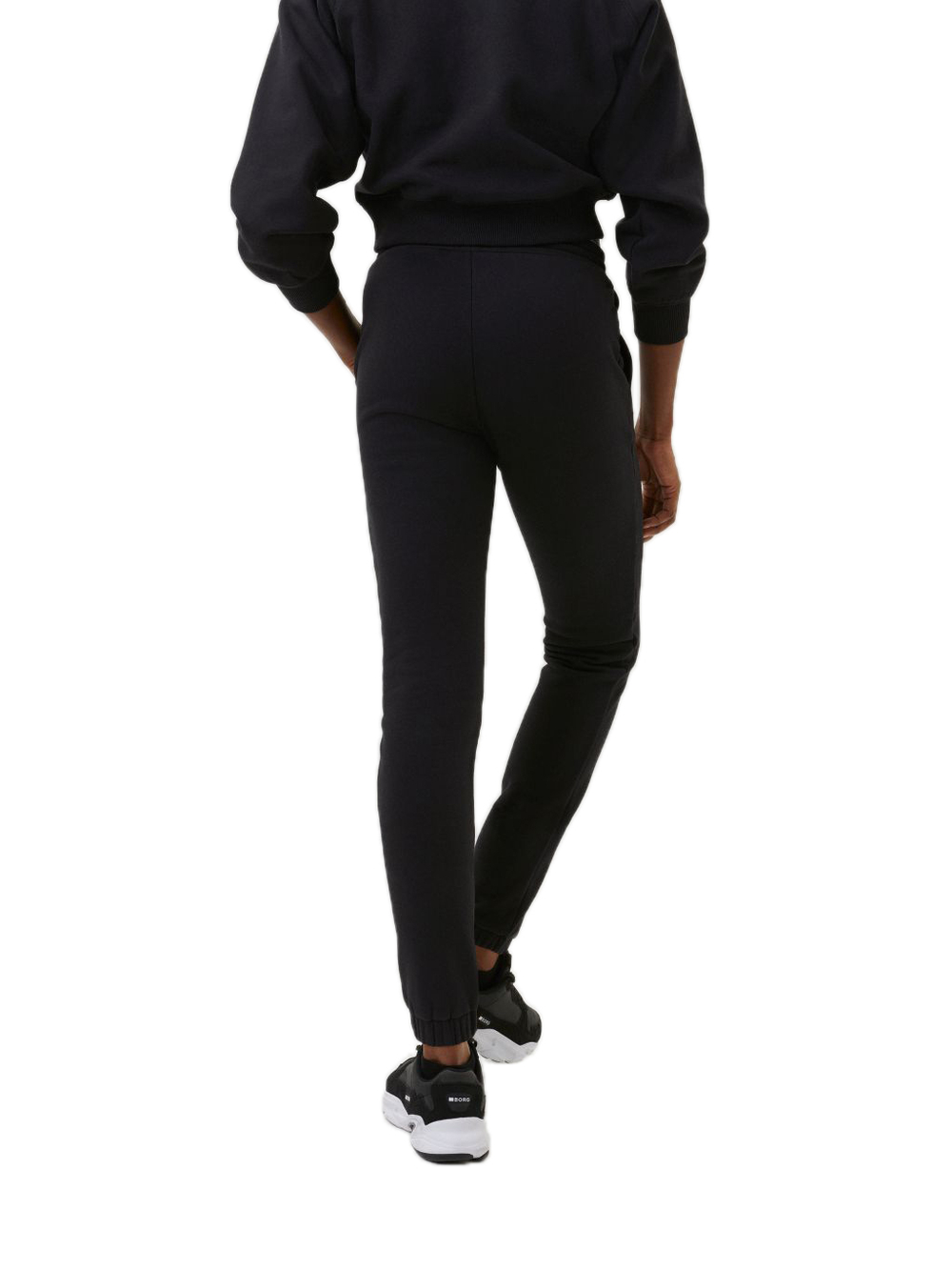 Женские теннисные брюки Björn Borg Stockholm Elastic Pants W - черный