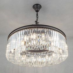 Citilux Мартин CL332161 Люстра хрустальная подвесная Прозрачная