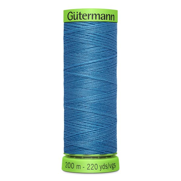 Нитки для тонких тканей Gutermann Extra Fine 150 (200 метров), 5 кат. | 965 дымчато серо-голубой