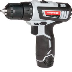 Аккумуляторная дрель-шуруповерт ИНТЕРСКОЛ ДА-12 ЭР-01