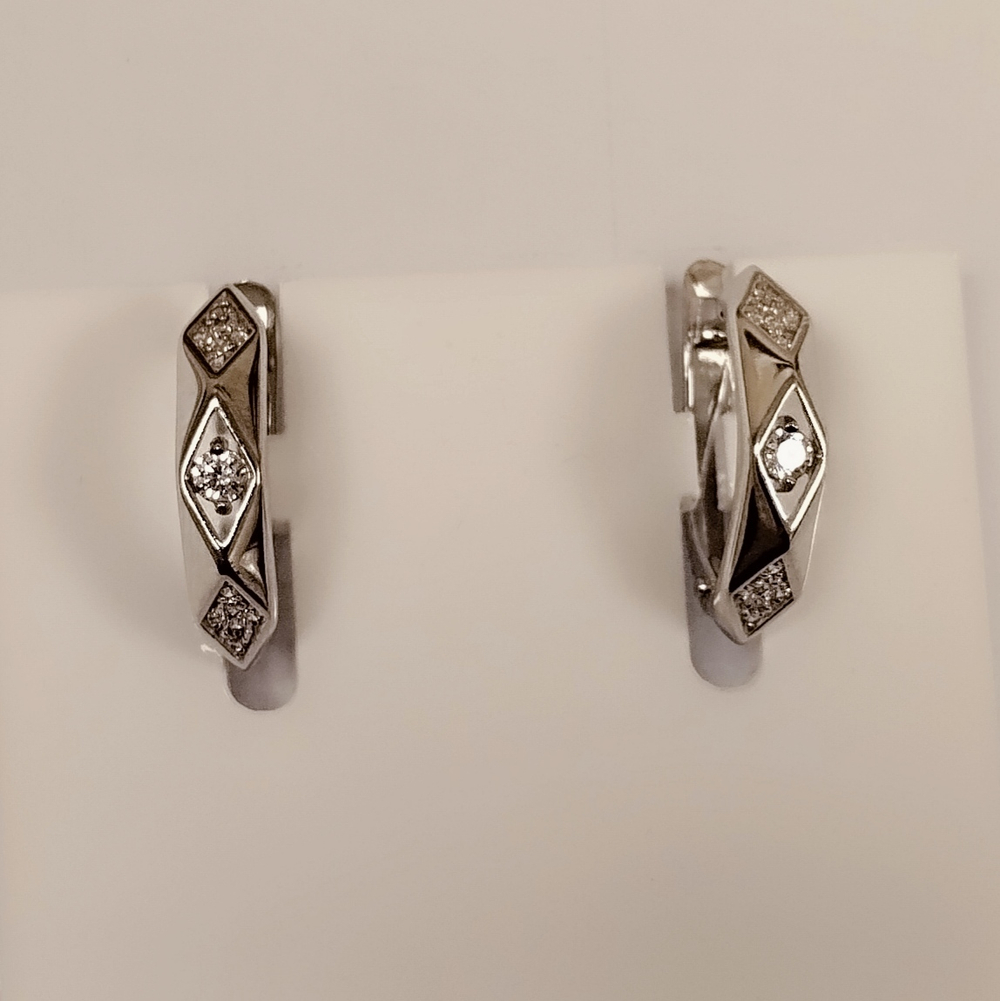 Серьги из серебра 925 пробы