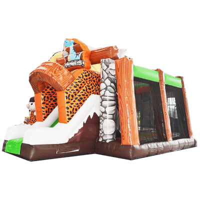 Коммерческий надувной батут "Каменный век"