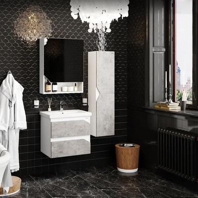 Тумба подвесная Onika ФРИДОМ 60.13 бетон светлый