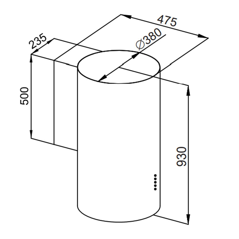 Кухонная вытяжка HOMSair FLY 1000SD 39 белый фото 8