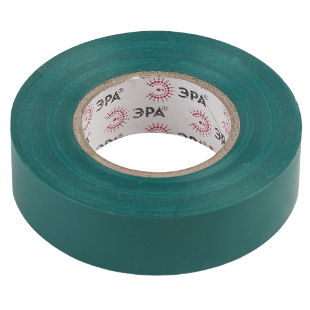 Изолента ЭРА ET1920GREEN ПВХ 19мм х 20м зеленая