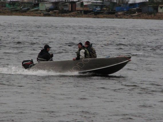 Алюминиевая моторно-гребная лодка СПЭВ Блик 40