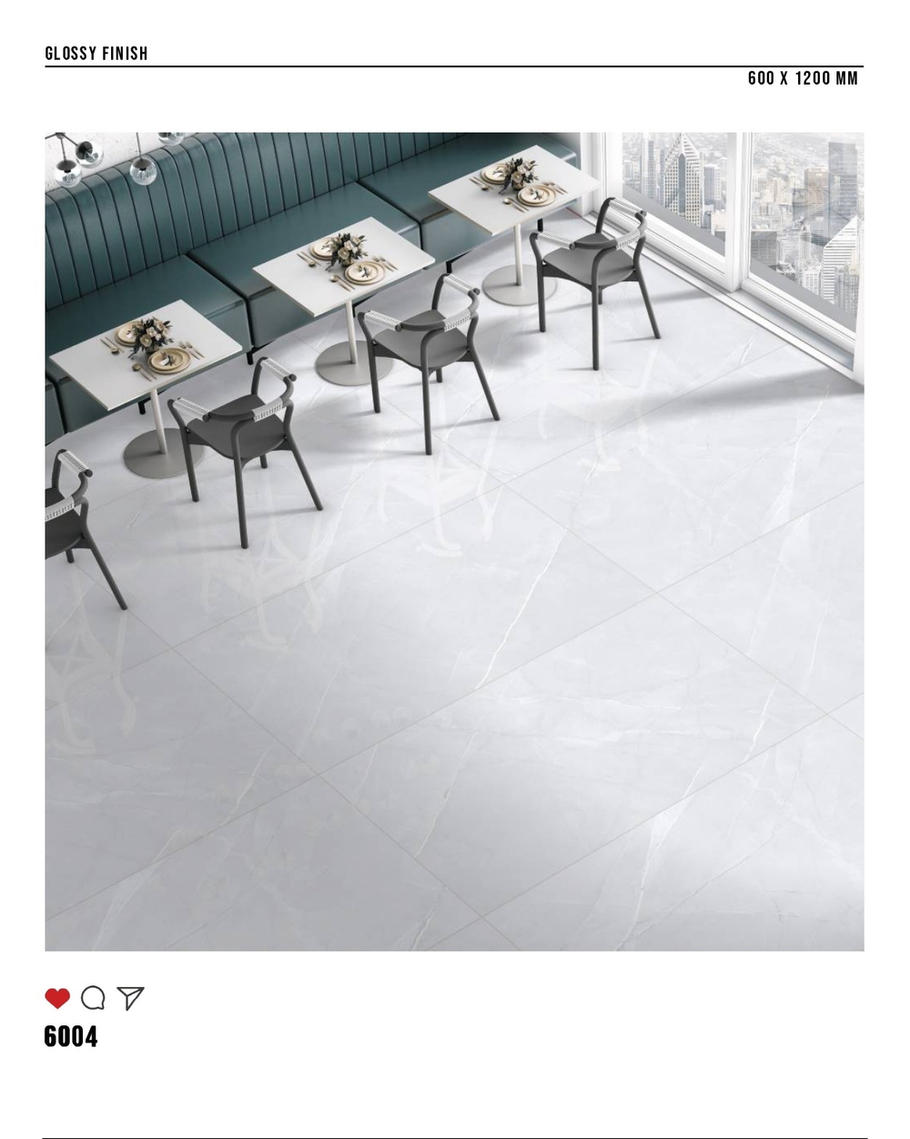 Керамогранит glossy №1 60х120, 6004
