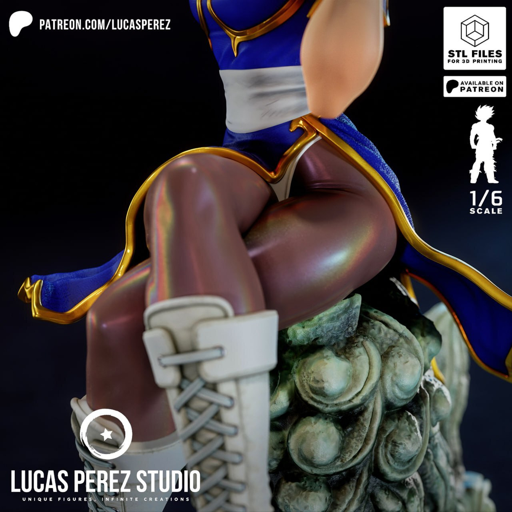 Чунь Ли Фигурка Chun-Li Street Fighter