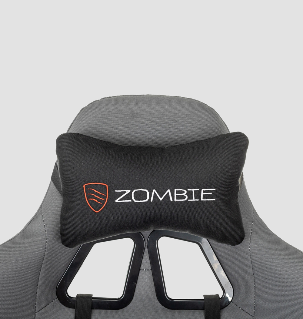 Кресло игровое Zombie 1 GREY (ткань)
