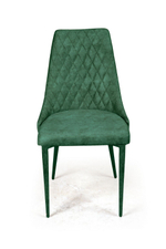 Стул CONNOR LUXE, бархат зеленый 19/конус