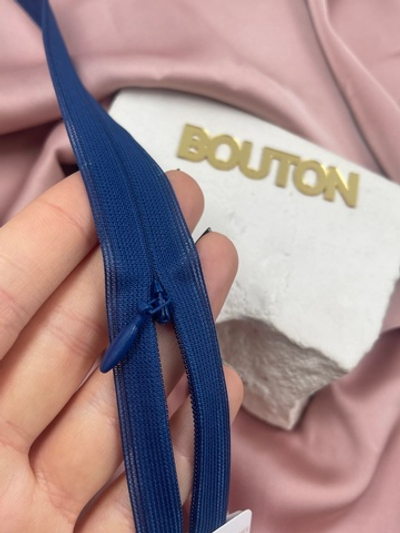 Молния YKK потайная неразъемная, тип 2 040 темно-синий