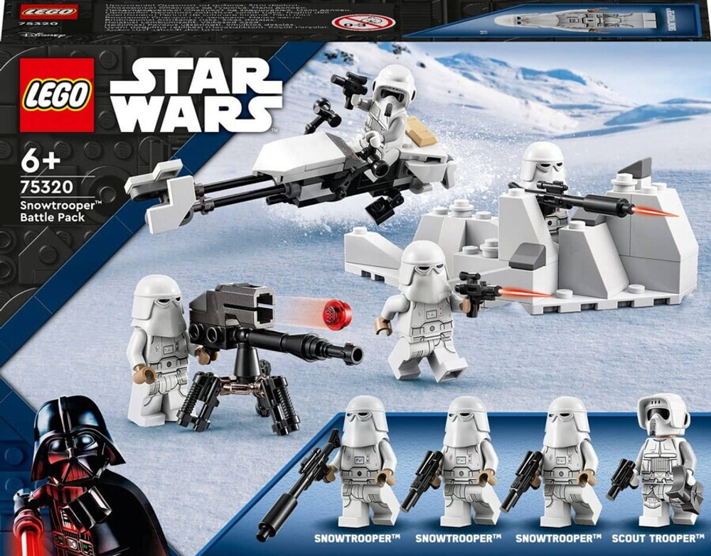 Конструктор LEGO Star Wars 75320 Боевой набор снежных пехотинцев
