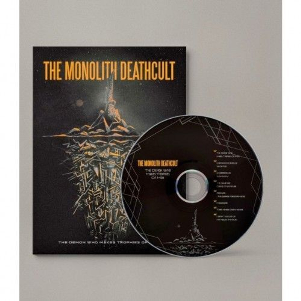 THE MONOLITH DEATHCULT - The Demon Who Makes Trophies Of Men CD DIGIPAK A5, techno death metal, музыкальный компакт диск