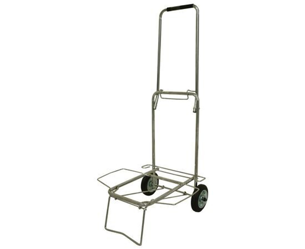 Тележка хозяйств. Bmc-11ls 42*37*90 см (40 кг) хромир., металл. Колеса "Рыжий кот"