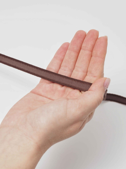 Туннельная лента шоколад бесшовная ширина 10 мм