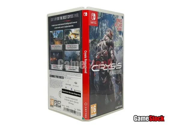 Crysis Remastered (Nintendo Switch, Русские субтитры, Б/У)
