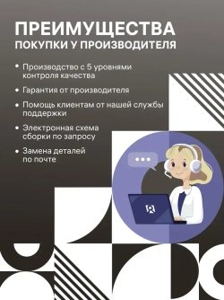 duwi Тройник для розетки компактный, белый 27401 8