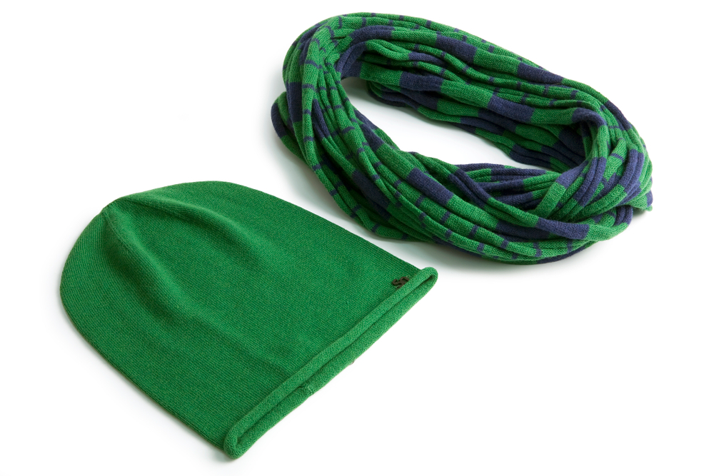 Комплект Snapp: шапка и шарф (зелёный)
