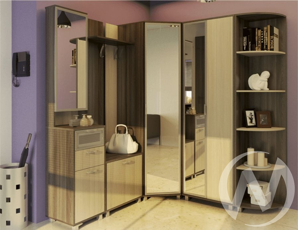 Тумба с зеркалом 400 №3 WEST