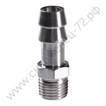 FUBAG Переходник 1/4 дюйма М на елочку 12мм с обжимным кольцом 17Х20мм